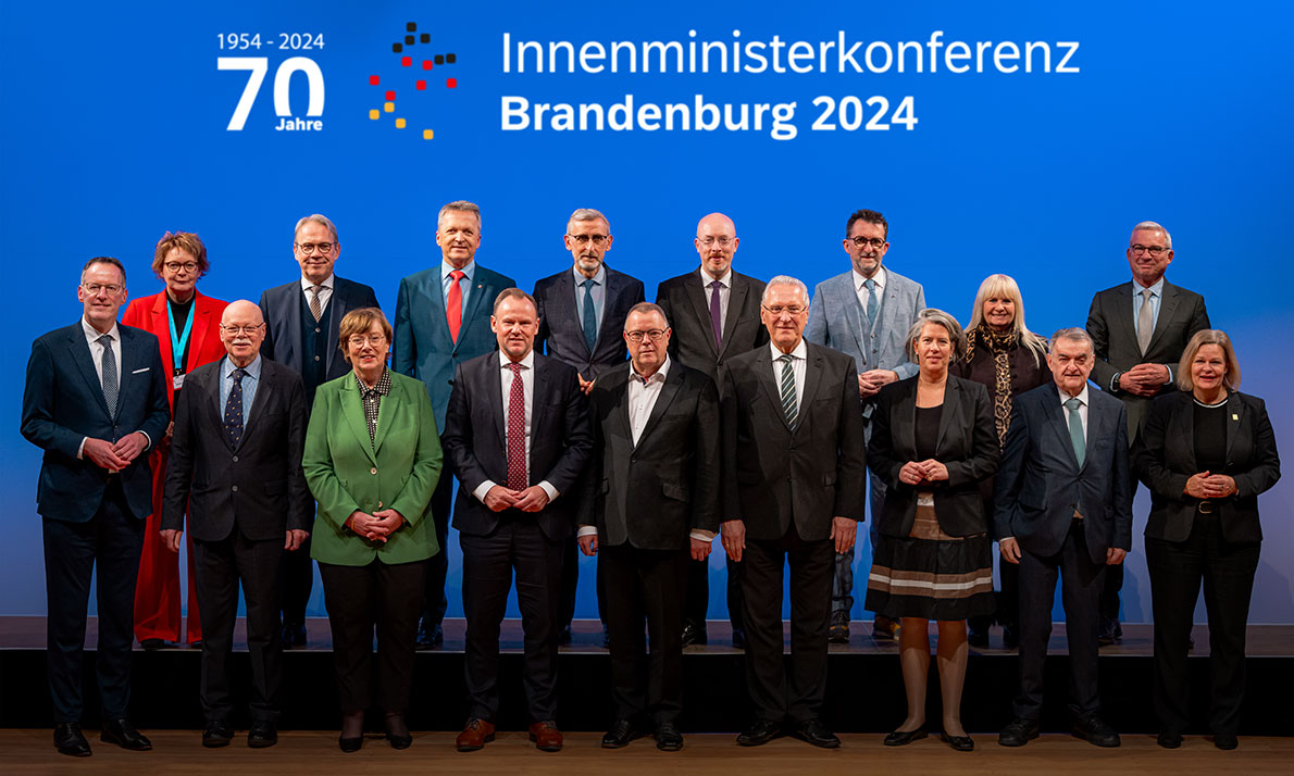 Bild: Gruppenfoto IMK Herbstkonferenz 2024